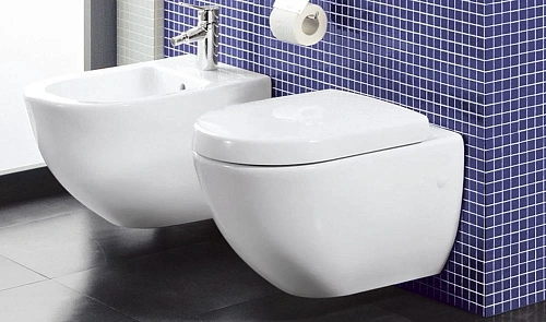 Унитаз подвесной Villeroy & Boch Subway 660010R1 (6600 10 R1) CeramicPlus Унитаз подвесной Villeroy & Boch Subway 660010R1 (6600 10 R1) CeramicPlus
