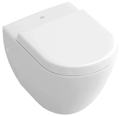 Унитаз подвесной Villeroy & Boch Subway 6604 10 R1 (660410R1) CeramicPlus, укороченный Унитаз подвесной Villeroy & Boch Subway 6604 10 R1 (660410R1) CeramicPlus, укороченный