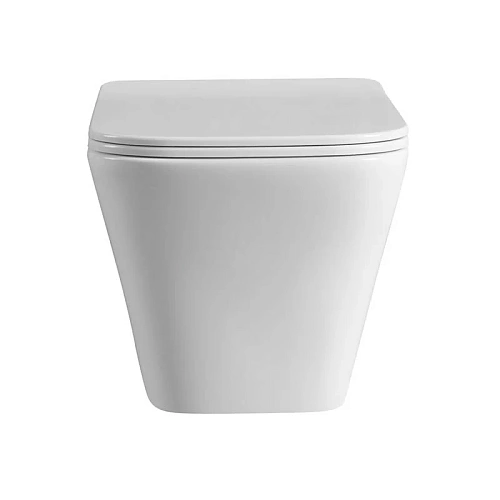 Унитаз подвесной Vincea Cool VT1-210 безободковый, цвет белый, ультратонкое soft-close сиденье Унитаз подвесной Vincea Cool VT1-210 безободковый, цвет белый, ультратонкое soft-close сиденье