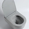Унитаз подвесной Vincea Evo VT1-34SMG безободковый, цвет серый матовый, ультратонкое soft-close сиде Унитаз подвесной Vincea Evo VT1-34SMG безободковый, цвет серый матовый, ультратонкое soft-close сиде