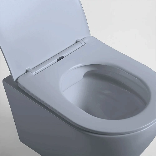 Унитаз подвесной Vincea Globo VT1-14SMO безободковый, цвет океан мат., ультратонкое сиденье soft-clo Унитаз подвесной Vincea Globo VT1-14SMO безободковый, цвет океан мат., ультратонкое сиденье soft-clo