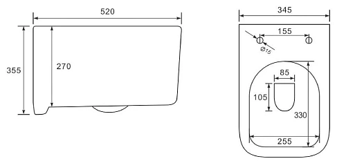 Унитаз подвесной Vincea Ultra VT1-32MB, матовый черный, ультратонкое сиденье soft-close Унитаз подвесной Vincea Ultra VT1-32MB, матовый черный, ультратонкое сиденье soft-close