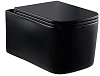 Унитаз подвесной Vincea Ultra VT1-32MB, матовый черный, ультратонкое сиденье soft-close