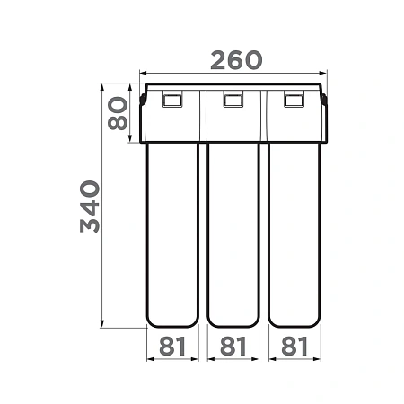Фильтр для воды Omoikiri Pure Drop Lite 4998028 Фильтр для воды Omoikiri Pure Drop Lite 4998028
