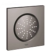Форсунка боковая GROHE Rainshower F 5 дюймов, темный графит глянец (27251A00) Форсунка боковая GROHE Rainshower F 5 дюймов, темный графит глянец (27251A00)