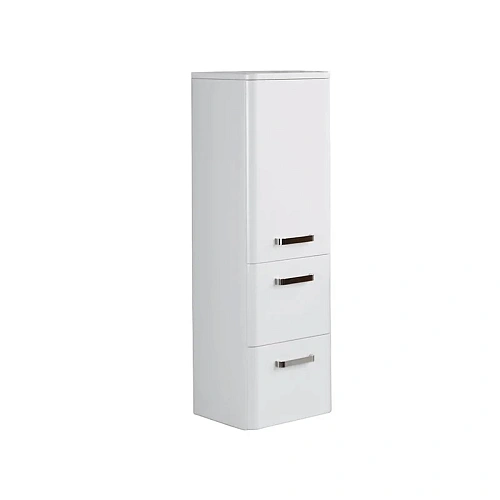 Шкаф Aquaton Валенсия подвесная левая белый жемчуг 1A123903VAG3L Шкаф Aquaton Валенсия подвесная левая белый жемчуг 1A123903VAG3L