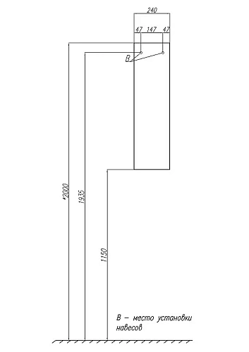 Шкаф Aquaton модуль Терра 24 дуб кантри, антрацит 1A247403TEKA0 Шкаф Aquaton модуль Терра 24 дуб кантри, антрацит 1A247403TEKA0
