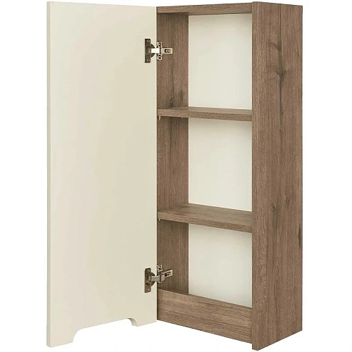 Шкаф Aquaton Оливия бежевый, дуб велл левый 1A254703OLVGL Шкаф Aquaton Оливия бежевый, дуб велл левый 1A254703OLVGL