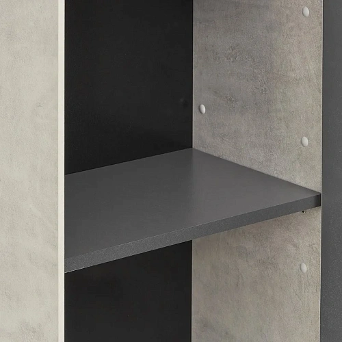 Шкаф Aquaton Сохо слэйт, галька серая 1A258403AJ9A0 Шкаф Aquaton Сохо слэйт, галька серая 1A258403AJ9A0