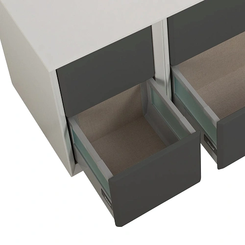 Шкаф CEZARES BELLAGIO 55302 Grigio nuvola 350x460 подвесной Шкаф CEZARES BELLAGIO 55302 Grigio nuvola 350x460 подвесной