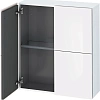 Шкаф Duravit L-Cube LC116702222 70 см белый глянцевый Шкаф Duravit L-Cube LC116702222 70 см белый глянцевый