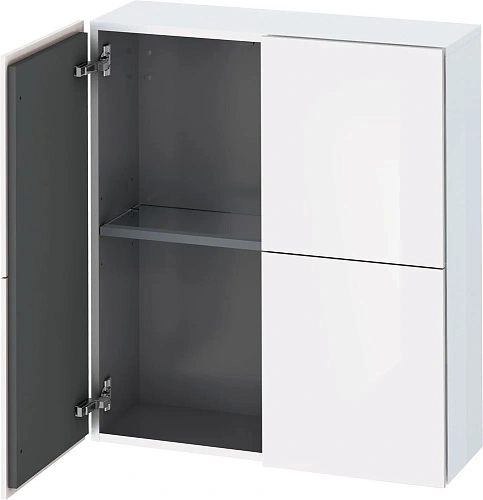 Шкаф Duravit L-Cube LC116702222 70 см белый глянцевый Шкаф Duravit L-Cube LC116702222 70 см белый глянцевый