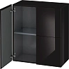 Шкаф Duravit L-Cube LC117704040 70 см черный глянцевый