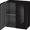 Шкаф Duravit L-Cube LC117704040 70 см черный глянцевый Шкаф Duravit L-Cube LC117704040 70 см черный глянцевый