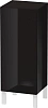 Шкаф Duravit L-Cube LC1189L4040 25 см черный глянцевый