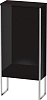 Шкаф Duravit XSquare XS1304R4040 50 см черный глянцевый