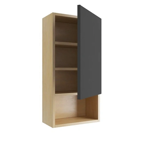 Шкаф EXCELLENT Tuto 40 см (черный/дуб) подвесной с дверцей правый MLEX.0107.400.BLGR Шкаф EXCELLENT Tuto 40 см (черный/дуб) подвесной с дверцей правый MLEX.0107.400.BLGR