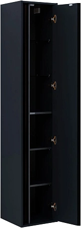 Шкаф-пенал Allen Brau Activity 35 1.34001.AM R антрацит матовый/черный брашированный Шкаф-пенал Allen Brau Activity 35 1.34001.AM R антрацит матовый/черный брашированный