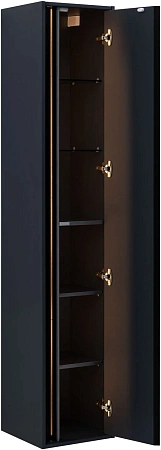 Шкаф-пенал Allen Brau Activity 35 1.34001.AM R антрацит матовый/черный брашированный Шкаф-пенал Allen Brau Activity 35 1.34001.AM R антрацит матовый/черный брашированный