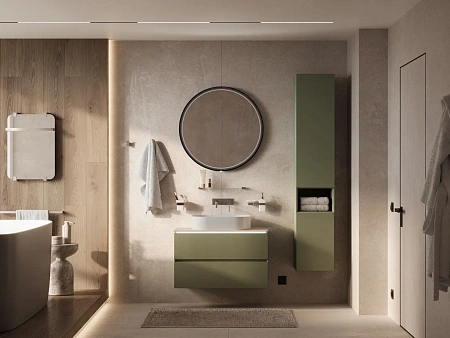 Шкаф-пенал Allen Brau Infinity 35 1.21009.CGM R олива матовый Шкаф-пенал Allen Brau Infinity 35 1.21009.CGM R олива матовый