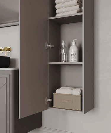 Шкаф-пенал Allen Brau Paris 35 1.360005.PWM папирус матовый Шкаф-пенал Allen Brau Paris 35 1.360005.PWM папирус матовый