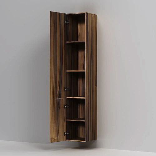 Шкаф-пенал AM.PM Gem M90CHL0306HF подвесной, левый, 30 см, push-to-open, орех Шкаф-пенал AM.PM Gem M90CHL0306HF подвесной, левый, 30 см, push-to-open, орех