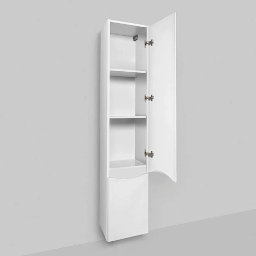 Шкаф-пенал AM.PM Like M80CHR0356WG подвесной, правый, 35 см, белый Шкаф-пенал AM.PM Like M80CHR0356WG подвесной, правый, 35 см, белый