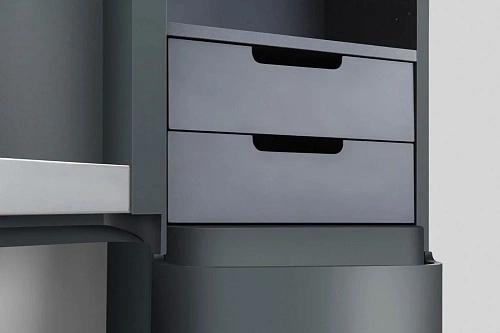 Шкаф-пенал Am.Pm Sensation M30CHL0406AG 40 см левый антрацит Шкаф-пенал Am.Pm Sensation M30CHL0406AG 40 см левый антрацит