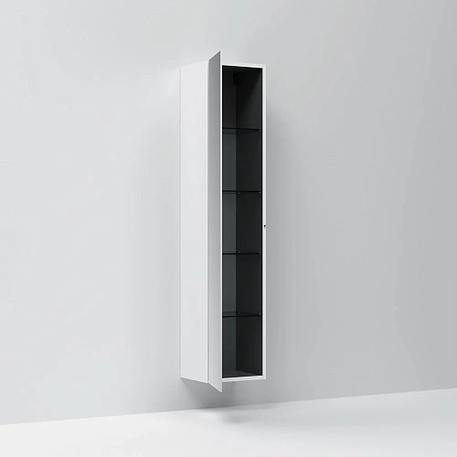 Шкаф-пенал AM.PM Spirit 2.0 M70ACHML0356WG подвесной 35 см, левый, белый глянец Шкаф-пенал AM.PM Spirit 2.0 M70ACHML0356WG подвесной 35 см, левый, белый глянец