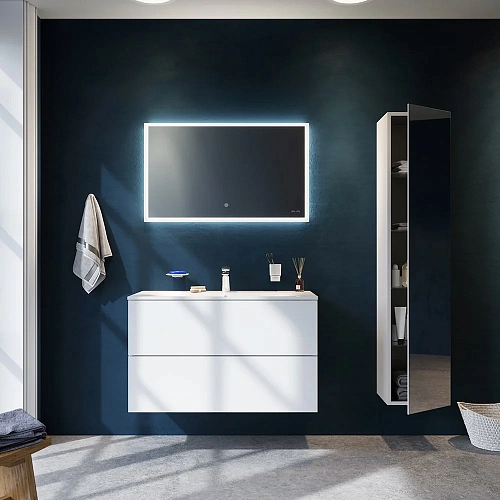 Шкаф-пенал AM.PM Spirit 2.0 M70ACHMR0356WG подвесной 35 см, правый, белый глянец Шкаф-пенал AM.PM Spirit 2.0 M70ACHMR0356WG подвесной 35 см, правый, белый глянец