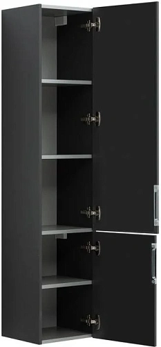 Шкаф-пенал Aquanet Алвита 35 серый антрацит 00240197 Шкаф-пенал Aquanet Алвита 35 серый антрацит 00240197