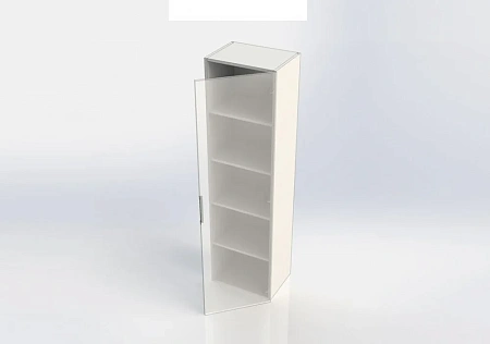 Шкаф-пенал Aquanet Алвита 40 серый антрацит 00183993 Шкаф-пенал Aquanet Алвита 40 серый антрацит 00183993