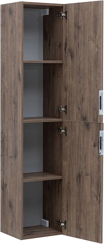 Шкаф-пенал Aquanet Алвита New 35 00334189 дуб веллингтон табак Шкаф-пенал Aquanet Алвита New 35 00334189 дуб веллингтон табак