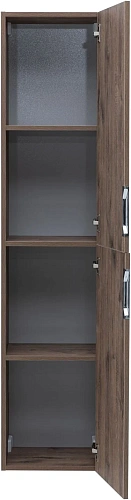 Шкаф-пенал Aquanet Алвита New 35 00334189 дуб веллингтон табак Шкаф-пенал Aquanet Алвита New 35 00334189 дуб веллингтон табак