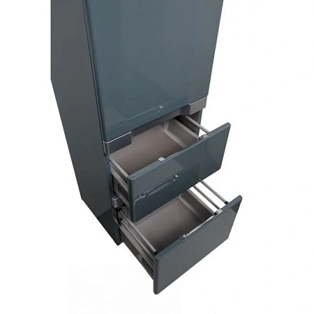 Шкаф-пенал Aquanet Виго 40 сине-серый 00183360 Шкаф-пенал Aquanet Виго 40 сине-серый 00183360