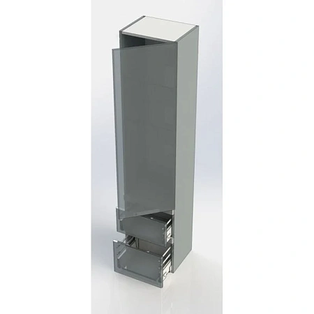 Шкаф-пенал Aquanet Виго 40 сине-серый 00183360 Шкаф-пенал Aquanet Виго 40 сине-серый 00183360