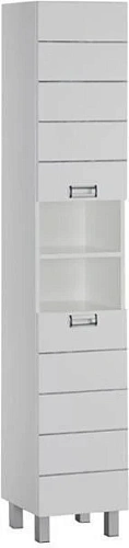 Шкаф-пенал Aquanet Доминика 35 белый 00170802 Шкаф-пенал Aquanet Доминика 35 белый 00170802