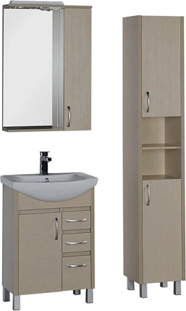 Шкаф-пенал Aquanet Донна 35 светлый дуб 00168934 Шкаф-пенал Aquanet Донна 35 светлый дуб 00168934