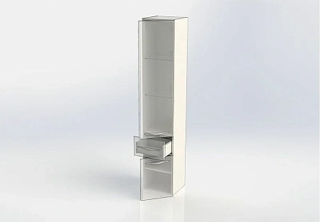 Шкаф-пенал Aquanet Ирвин 35 R белый 00203983 Шкаф-пенал Aquanet Ирвин 35 R белый 00203983