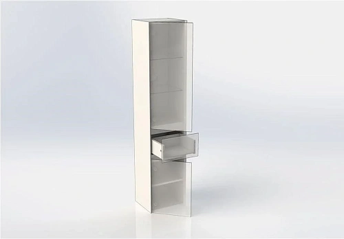 Шкаф-пенал Aquanet Йорк 35 L белый глянец 00209143 Шкаф-пенал Aquanet Йорк 35 L белый глянец 00209143