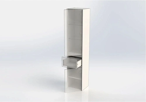 Шкаф-пенал Aquanet Йорк 35 белый 00202095 Шкаф-пенал Aquanet Йорк 35 белый 00202095