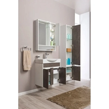 Шкаф-пенал Aquanet Коста 35 белый/дуб антик 00188408 Шкаф-пенал Aquanet Коста 35 белый/дуб антик 00188408