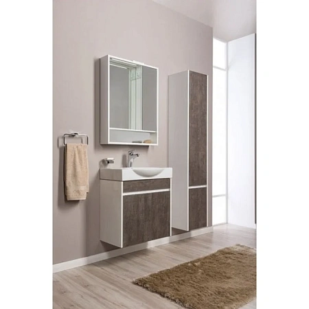 Шкаф-пенал Aquanet Коста 35 белый/дуб антик 00188408 Шкаф-пенал Aquanet Коста 35 белый/дуб антик 00188408