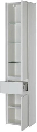 Шкаф-пенал Aquanet Латина 35 белый 00179606 Шкаф-пенал Aquanet Латина 35 белый 00179606