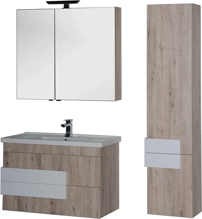 Шкаф-пенал Aquanet Мадейра 40 дуб кантри 00183068 Шкаф-пенал Aquanet Мадейра 40 дуб кантри 00183068