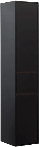 Шкаф-пенал Aquanet Милан 35 черный глянец 00306377 Шкаф-пенал Aquanet Милан 35 черный глянец 00306377