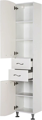 Шкаф-пенал Aquanet Моника 40 белый 00186777 Шкаф-пенал Aquanet Моника 40 белый 00186777