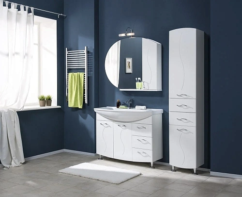 Шкаф-пенал Aquanet Моника 40 белый 00186777 Шкаф-пенал Aquanet Моника 40 белый 00186777