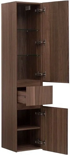 Шкаф-пенал Aquanet Нью-Йорк 35 орех 00203956 Шкаф-пенал Aquanet Нью-Йорк 35 орех 00203956