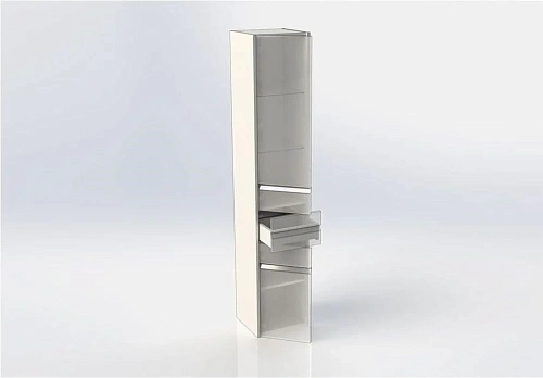 Шкаф-пенал Aquanet Палермо 35 L белый глянец 00237410 Шкаф-пенал Aquanet Палермо 35 L белый глянец 00237410